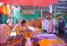 TPID Gorontalo Pantau  Pasar Tradisional Antisipasi Lonjakan Harga Pangan