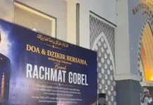 Doa Menggema, Pengabdian Rahmat Gobel Dikenang