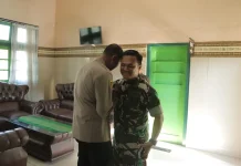 Perkuat Sinergitas, Dandim 1304/Gorontalo Sambut Kapolresta Gorontalo