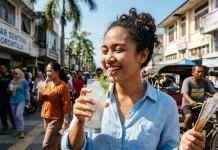 Cuaca Panas Terik, Minuman Dingin Jadi Penyelamat Dahaga