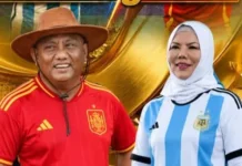 Final Pildun, Beda Dukungan Idah Syahidah Argentina, Rusli Habibie Spanyol
