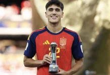 Tembok Muda Piala Dunia, Pau Cubarsi Raih FIFA Young Player Award Piala Dunia 2026
