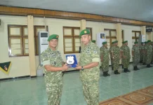 Kasdim Kodim 1304 Gorontalo Berpindah, Dandim Titip Pesan Pengabdian