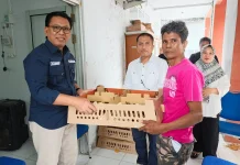 Pemprov Gorontalo Salurkan 1.345 Bibit Ayam DOC kepada Peternak