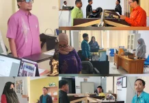 Indonesia Raya Iringi Awal Pengabdian di Bawaslu Gorontalo