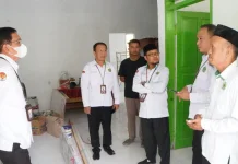 Kanwil Kemenag Gorontalo Monitoring Pembangunan KUA Bulawa