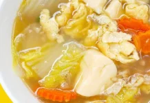 Menu Sehat Sup Telur