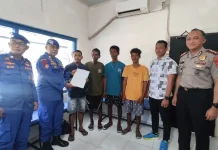 Ditpolairud Polda Gorontalo Serahkan Tiga Korban Hanyut Asal Taliabu