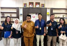 Pemkab Gorontalo Bersama PT TASPEN Bahas Program JKK dan JKM