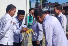 Kemenag Kabupaten Gorontalo Kalibrasi Arah Kiblat KBIHU Multazam