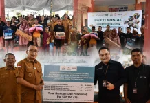 Boalemo Terima Bantuan ATENSI Terbesar dari Sentra Tumou Tou Manado