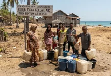 Empat Desa di Bone Pantai Terima Bantuan Air Bersih Akibat Kemarau