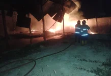 Gudang Safi Jaya Meubel terbakar, tidak ada korban jiwa