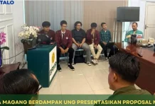 Mahasiswa UNG Presentasikan Mini Riset di BRMP Gorontalo