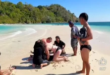 Wisatawan Asing Tenggelam di Perairan Pulau Bugisa Gorut