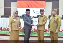 Bupati Pohuwato Serahkan Dokumen KUA-PPAS APBD 2027 ke DPRD