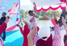 Lagu Perjuangan Warnai Pencanangan HUT Ke-81 Proklamasi Kemerdekaan Indonesia
