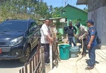 BPBD Gorontalo Utara Salurkan Air Bersih ke Warga Molantadu (