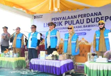 Wagub Idah Sebut Listrik Dudepo Tonggak Kemajuan Kepulauan
