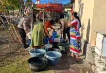 60.000 Liter Air Bersih untuk Warga Terdampak Kekeringan di Bone Pantai
