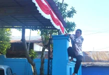 Korwil KemenHAM Gorontalo Sarton Dali Beri Teladan Sambut HUT Kemerdekaan RI