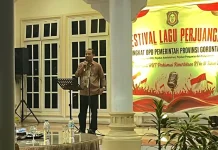 Berkibarlah Bendera Negeriku Mengegma di Festival Lagu Perjuangan
