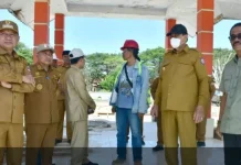 Gubernur Tinjau Pembangunan Kantor Bupati Pohuwato