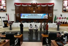 DPRD dan Pemprov Gorontalo Teken Perubahan KUA dan P-PPAS APBD 2026