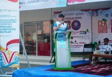 Wahdah Gorontalo Gelar Fun Walk, Asisten 1 Apresiasi Positif "Road to Muktamar V"