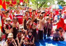 Bazar Siaga IGTKI-PGRI Kecamatan Kota Timur Tanamkan Keberanian Sejak Dini