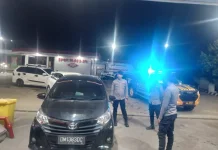 Patroli Malam Samapta Polres Pohuwato Sasar Pusat Aktivitas Warga