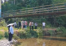 Komisi III DPRD Provinsi Gorontalo Tinjau Aspirasi Jembatan Tolomato-Tapadaa