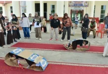 Kemah Prasiaga Pohuwato Ditutup dengan Jelajah Lima Pos