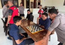 Turnamen Catur Polres Boalemo Asah Strategi dan Soliditas Personel