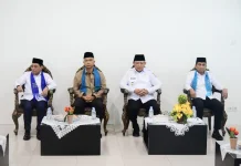 Adat Mopotilolo Sambut Tiga Pejabat Pusat di Gorontalo