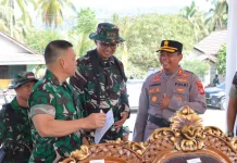 TNI Manunggal Membangun Desa di Pohuwato Tuntaskan Pembangunan Jalan