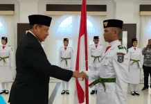 Gubernur Gorontalo Kukuhkan 25 Anggota Paskibraka Tahun 2026