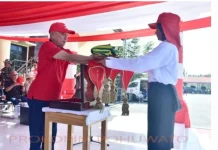 Pohuwato Gelar Gladi Bersih Upacara HUT ke-81 Kemerdekaan RI