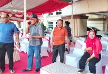 Wabup Gorontalo Utara Pantau Persiapan Upacara HUT RI ke-81