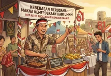 Kebebasan Berusaha Jadi Makna Kemerdekaan bagi UMKM