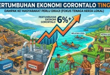 Pertumbuhan Ekonomi Gorontalo Tinggi, Dampak ke Masyarakat Perlu Dikaji