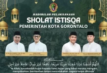 Kemarau Panjang, Pemkot Gorontalo Akan Gelar Salat Istisqa