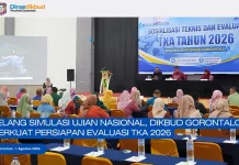 Jelang Simulasi Unas, Dikbud Gorontalo Perkuat Persiapan Evaluasi TKA 2026