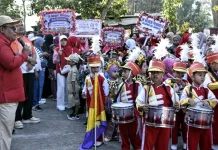 Ratusan Anak Semarakkan Karnaval TK/PAUD di Kabupaten Gorontalo