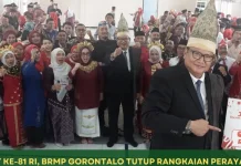 BRMP Gorontalo Gelar Tasyakuran HUT ke-81 RI