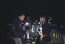 Unit Reaksi Cepat Polres Boalemo Patroli Malam Razia Knalpot Brong