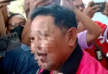 Kata-Kata Tersangka Korupsi Dana KONI Gorontalo saat Digiring Ke Mobil Tahanan