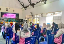 Mahasiswa KKN Profesi Kesehatan UNG Gelar Pendampingan Penggunaan Website Siaga