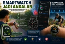 Smartwatch Jadi Andalan, Pantau Olahraga dan Kesehatan dari Pergelangan Tangan