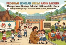 Program Sekolah Surga Kasih Sayang Perkuat Budaya Sekolah di Gorontalo Utara